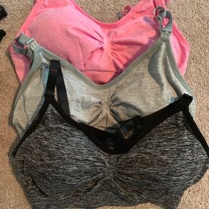 Set of 3 nursing bras - NWOT
